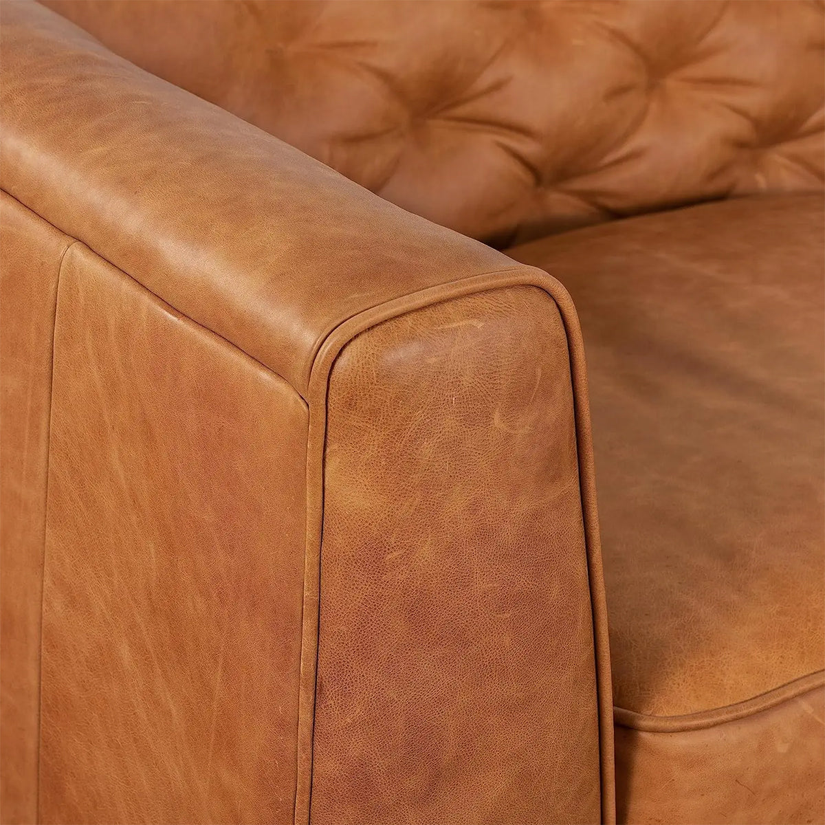 Archer 89" Leather Sofa