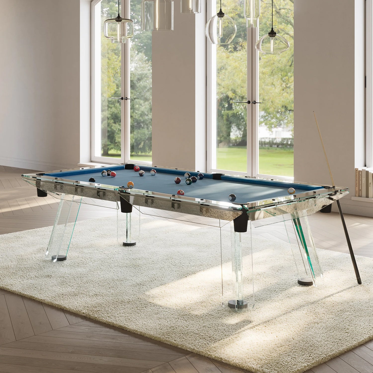 Crystal Billiards Table 9"