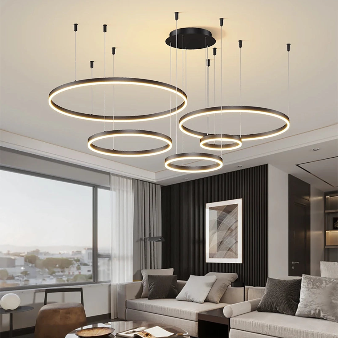 Halo Ring Chandelier