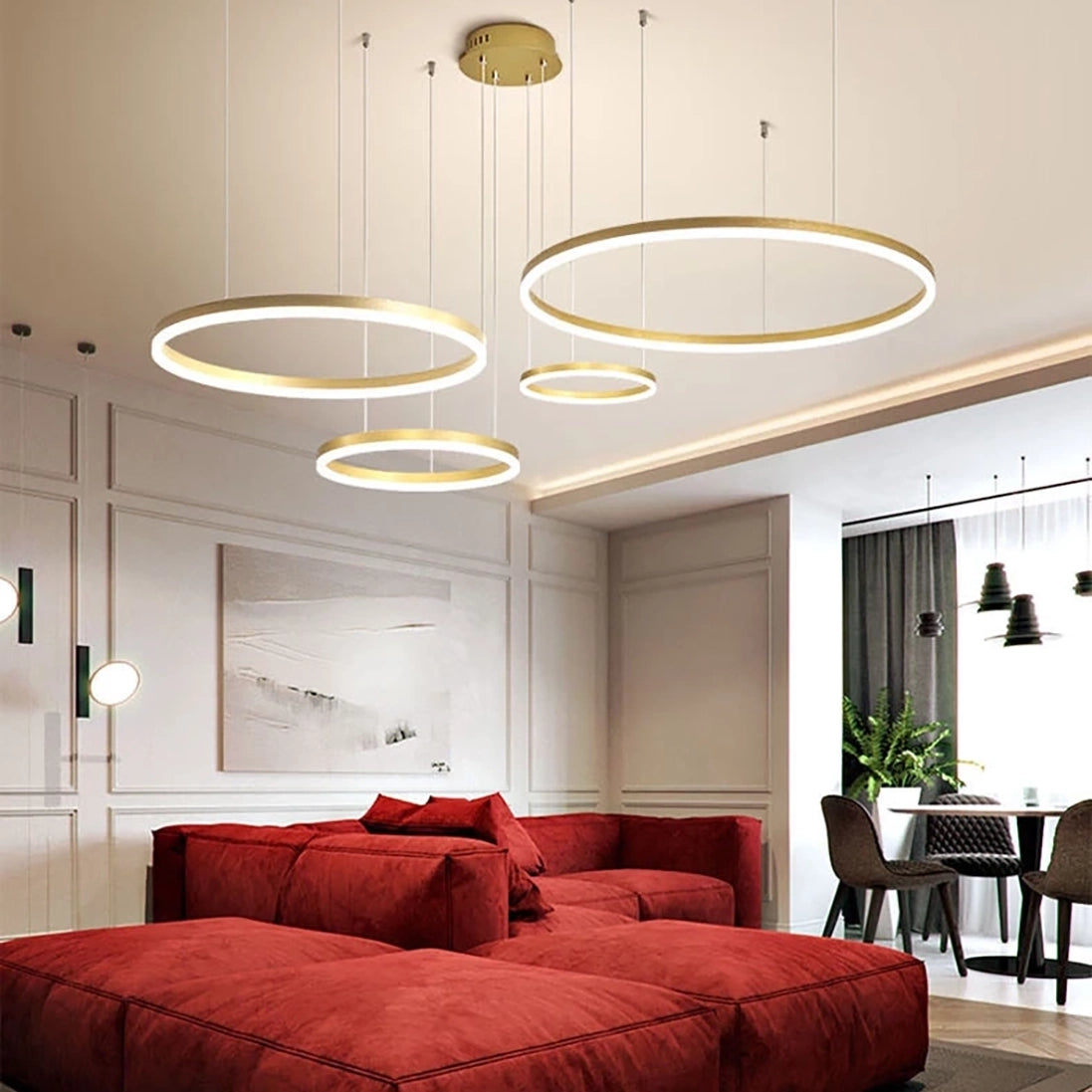 Halo Ring Chandelier