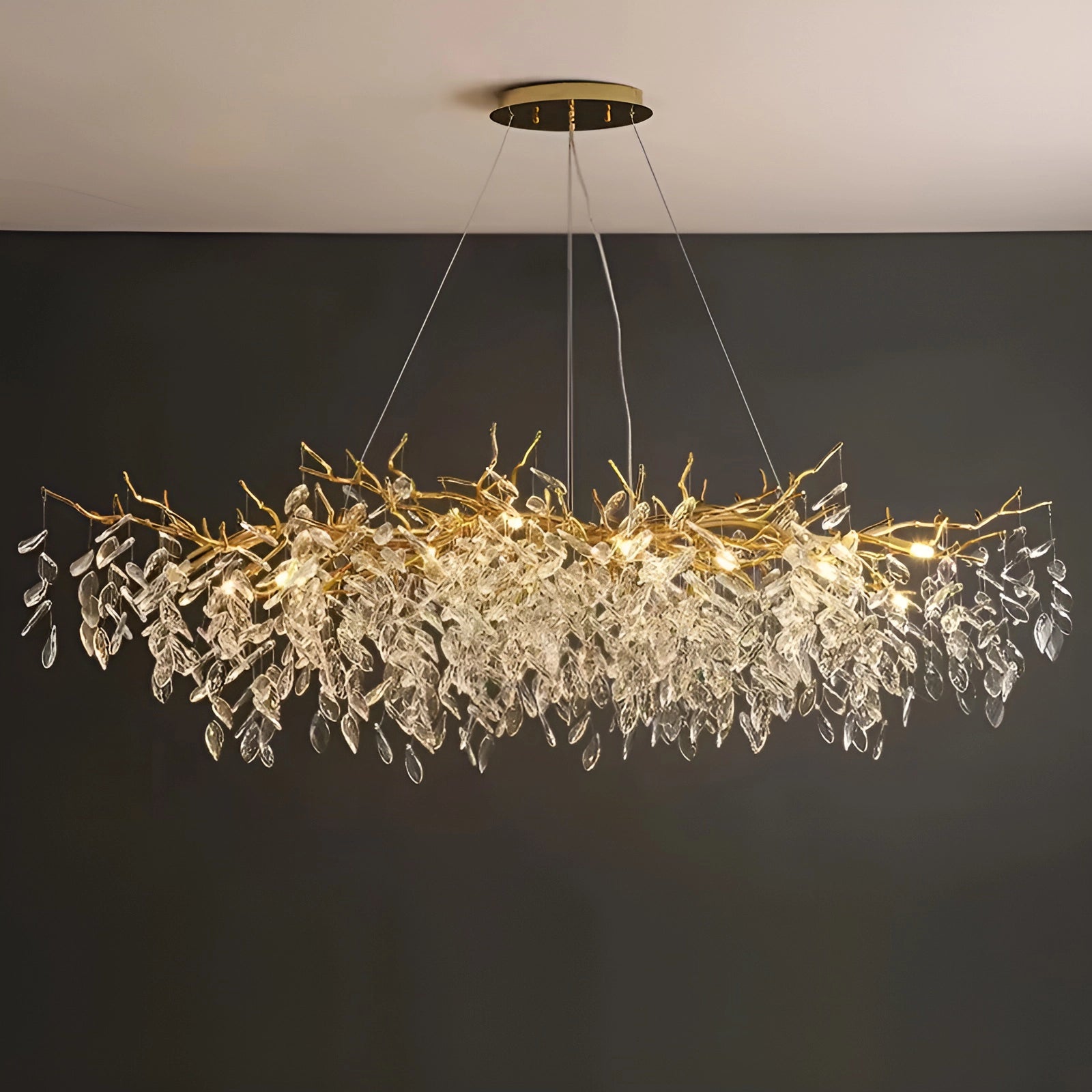 Willow Crystal Chandelier