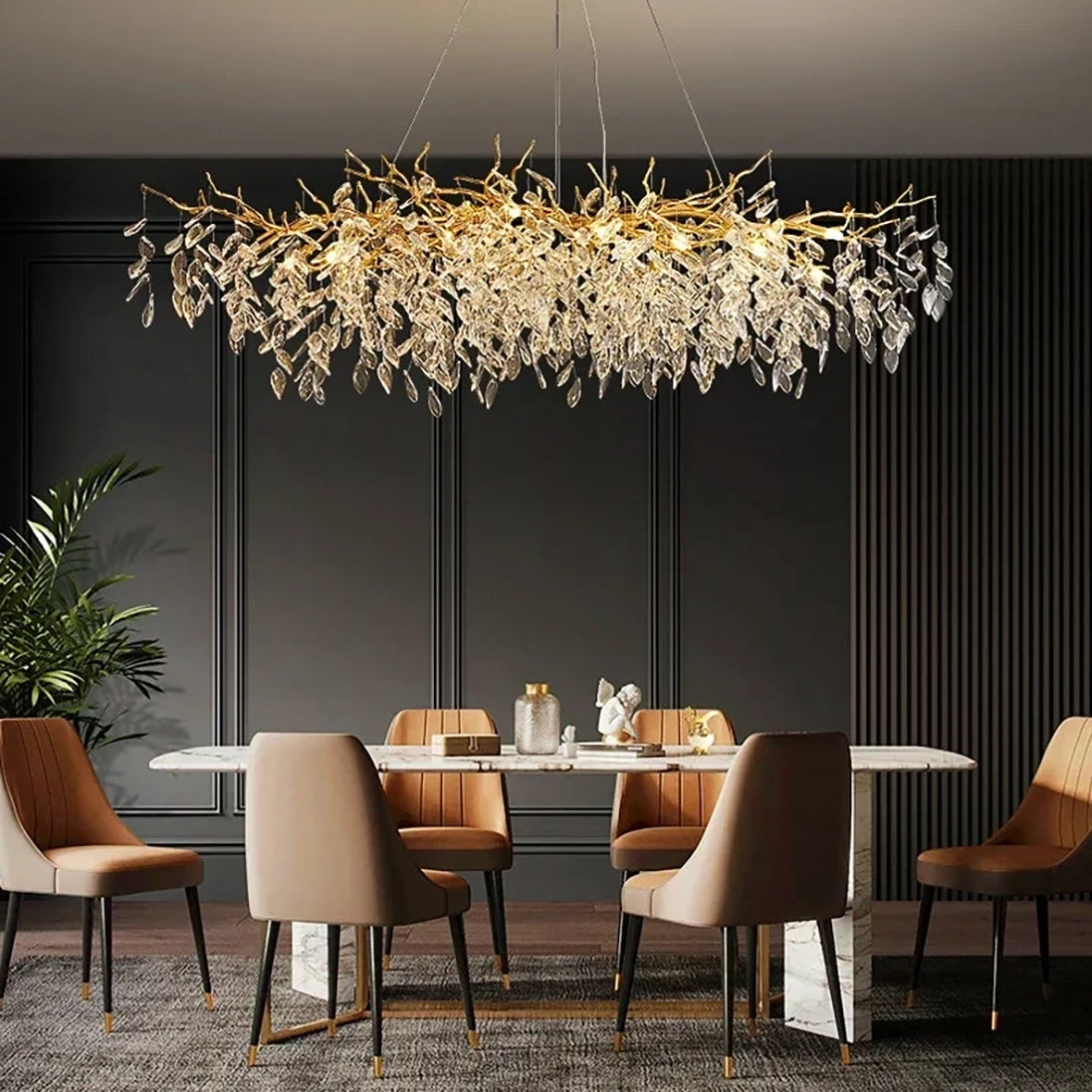 Willow Crystal Chandelier