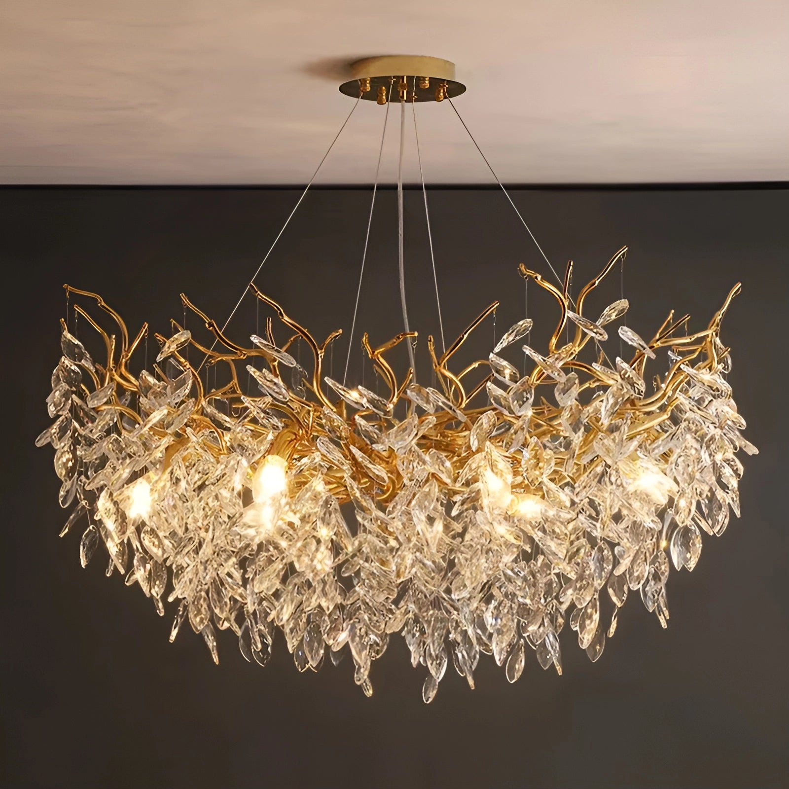 Willow Crystal Chandelier