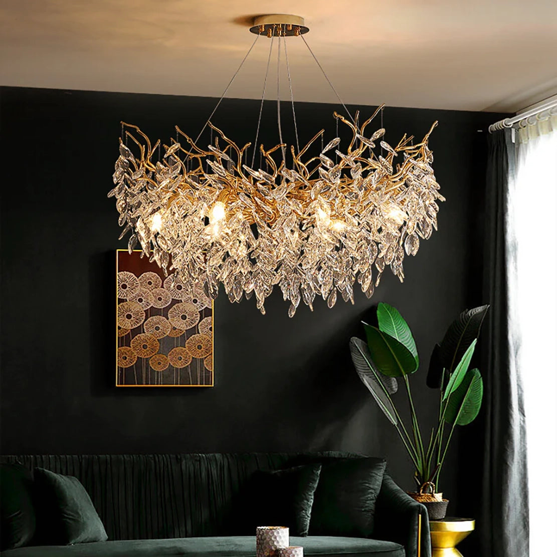 Willow Crystal Chandelier